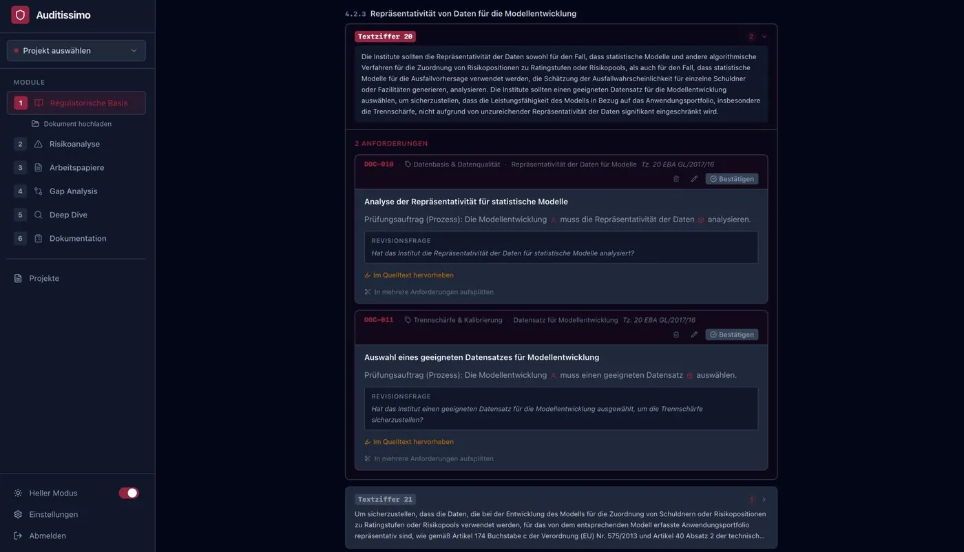 Modul 1: Anforderungsextraktion